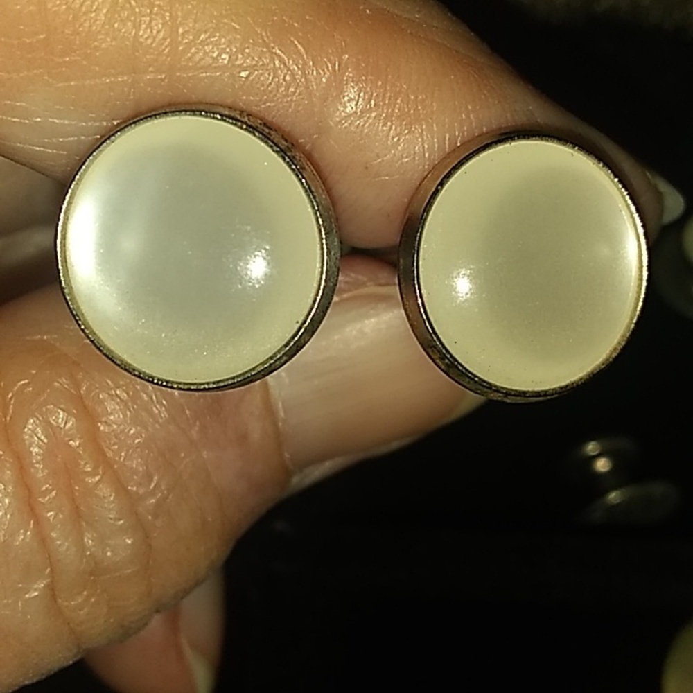 mother of pearl cufflinks set